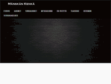 Tablet Screenshot of manskankenka.fi